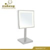 MUD-TLF(L) Square Collection Aluminum Makeup Mirror