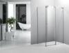 Frameless Square Bathroom Shower Enclosures With Sliding Doors Stainless Steel Wheels
