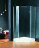 Pivot Open Hinged Shower Enclosures 900 X 900 mm Double wheels with Shower Tray