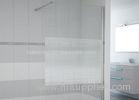 Frost 8MM Tempered Glass Shower Enclosures Walk In EN12150 CCC Certificated