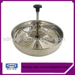 Stainless steel pig feeder