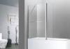 Handle Pivot Bathtub Shower Screen Chrome Supporting Bar Stainless Steel Towel Rack