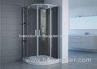 Semi Frameless Free Standing Glass Shower Enclosures With Shower Tray Pivot Opening