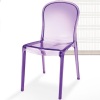 clear plastic Kartell Thalya chair dining furniture