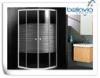 Framed Sliding Door Quadrant Shower Enclosure 700 X 700 With 4mm Curved Glass
