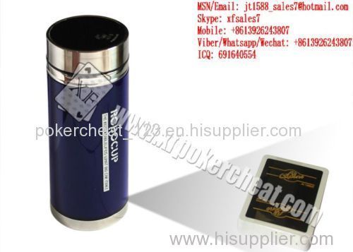 XF CVK550 Vacuum Cup Invisible Mini Camera To Scan Bar-Codes Marked Playing Cards For Poker Analyzers