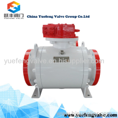3PC Forged Trunnion Ball Valve