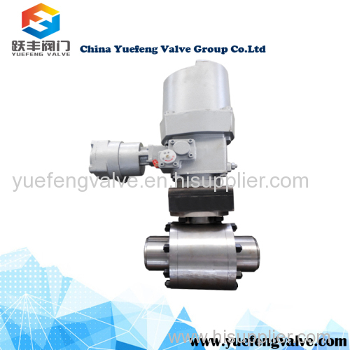 forged trunnion flange ball valve