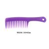 AK-8296 Blue Purple Orange Pink Color Plastic Hair Comb