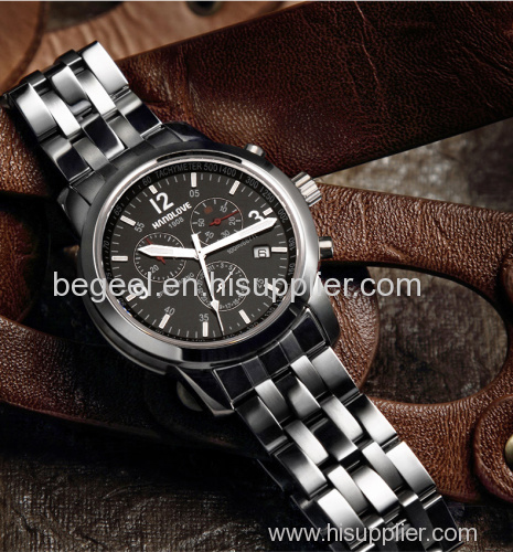 Wholesale Multifunction Swiss Quartz Imported watch