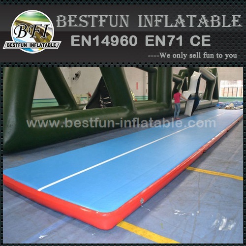 Floating inflatable yoga mat inflatable tumbling mat