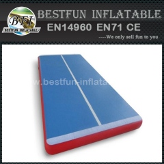 Gym coaching class used inflatable air tumble track landing mats