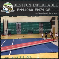 Home edition inflatable gym mat for training