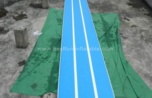 Inflatable custom made fitness tumbling mats