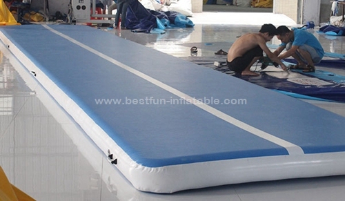 Inflatable running air floor track for gym