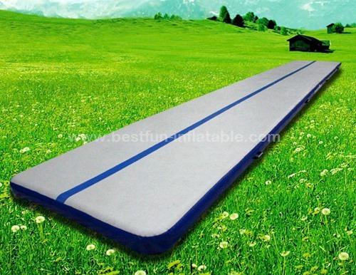 Inflatable water floating Yoga mat in water