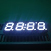 Ultra Bright White 4-Digit 7mm (0.28&quot;) Anode 7- Segment LED Display 30.2 x 10 x 6.1 mm