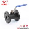 Stainless Steel 1 Piece Reduce Port Flanged Ball Valve