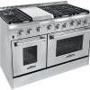 Stainless Steel Commercial New Pro-Style 6 burners Gas Rangetop