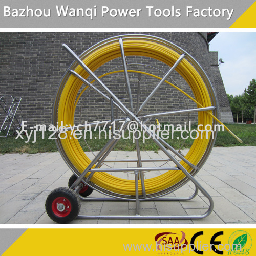 Telecommunication pipeline tool push pull rod