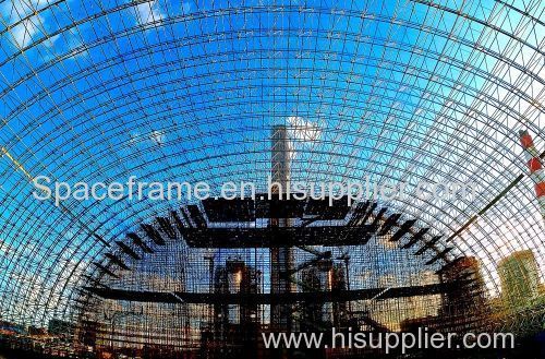 Space Frame Coal Shed of power plant