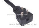 3 Pin 20 Amp NEMA 5 20PPower Cord Up Angle Industrial Generator Plug