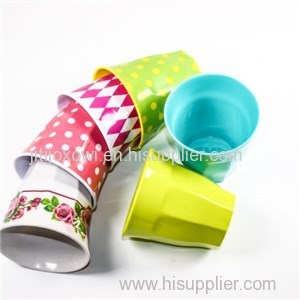 Plastic Melamine Bamboo Fiber Square Restaurant Cup And Mug For Restaurant Wholesale Factory In China