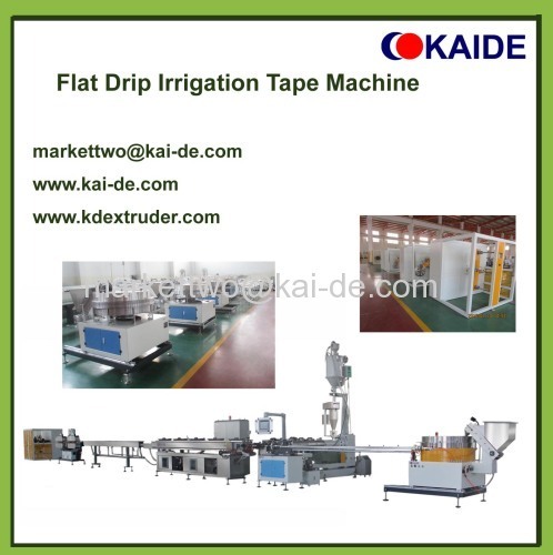 India Drip Irrigation Pipe Extrsuion Production Machine 25mm