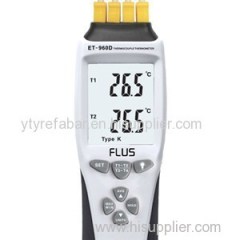 K/j Type Four Channel Thermocouple Thermometers