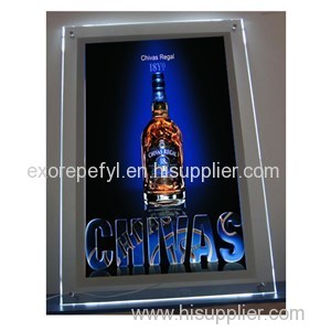 Crystal Acrylic Light Box