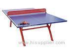 AP Board Outdoor Table Tennis Table 6mm Top Thickness With Red Tube Leg