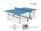 Double Folding Outdoor Table Tennis Table Waterproof For Physical Training