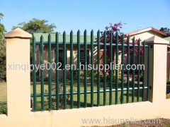 High quality palisaded fencing