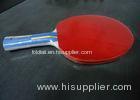 Colour Handle Table Tennis Rackets 6mm Linden Plywood with Rubber and Sponge