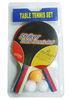 Family Competition Table Tennis Set Laminated Wood With Straight Handle