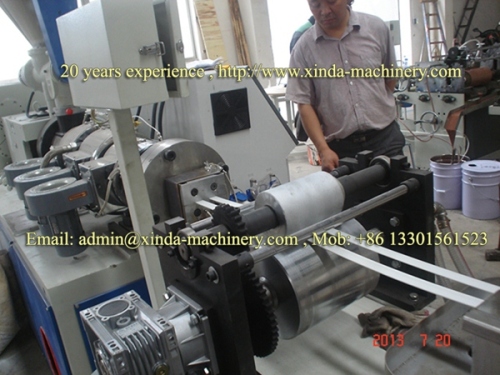 PVC edge banding making machine