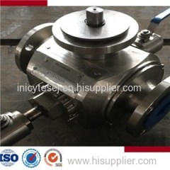 Forged Steel Flanged Pig Launcher Valve