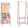 Portable Folding Metal Wardrobe Clothes Rack