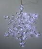 Christmas Decorative SMD snowflake wire form Wall Light