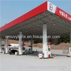 Steel Structure Gas Station With Canopy