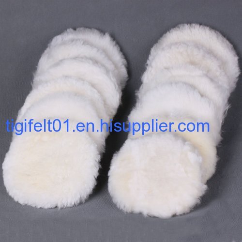 5'' 100% Sheep skin wool pads