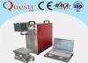 Red Fiber Laser Marking Machine Maintenance Free With 1064nm Laser Wavelength