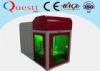 Small Size Angle 3D Crystal Laser Engraving Machine PC Control With Advanced Galvanom