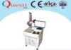 White SS Aluminum Metal Laser Marking Machine 20W Imported Galvo Scanner