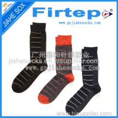 Custom Striped Knitting Men Socks Designed Socks Factory