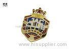 Custom Masonic Lapel Pin Badges Zinc Alloy Material Soft Enamel Logo