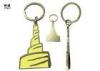 Promotional Item Colored Metal Key Ring Building Design 28g Weight