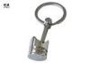 Unique Small Piston Key Ring / Keychain With 32mm Flat Chain OEM Avaliable