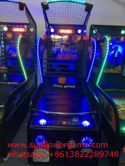 Luxuries arcade basketball shooting game machine tickets out basketball game Luxury basketball arcade game machine Indo
