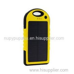 EP065-3 Waterproof Mobile Phone Charger Portable Solar Power Bank 5000mah